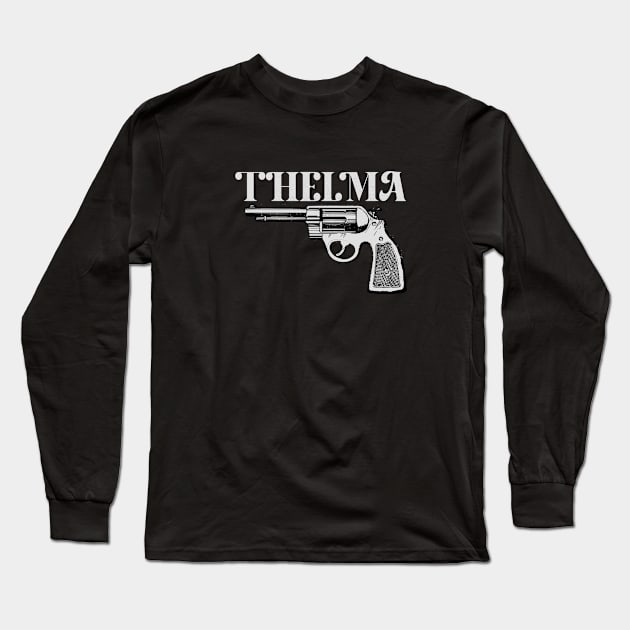 Thelma and Louise (Thelma) Long Sleeve T-Shirt by KnackGraphics